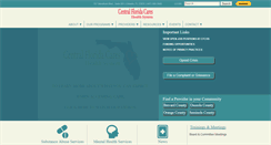 Desktop Screenshot of centralfloridacares.org